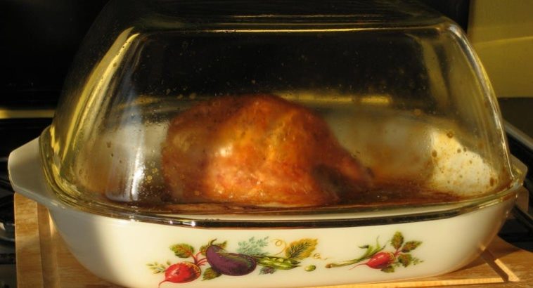 Do you put water in bottom roaster?