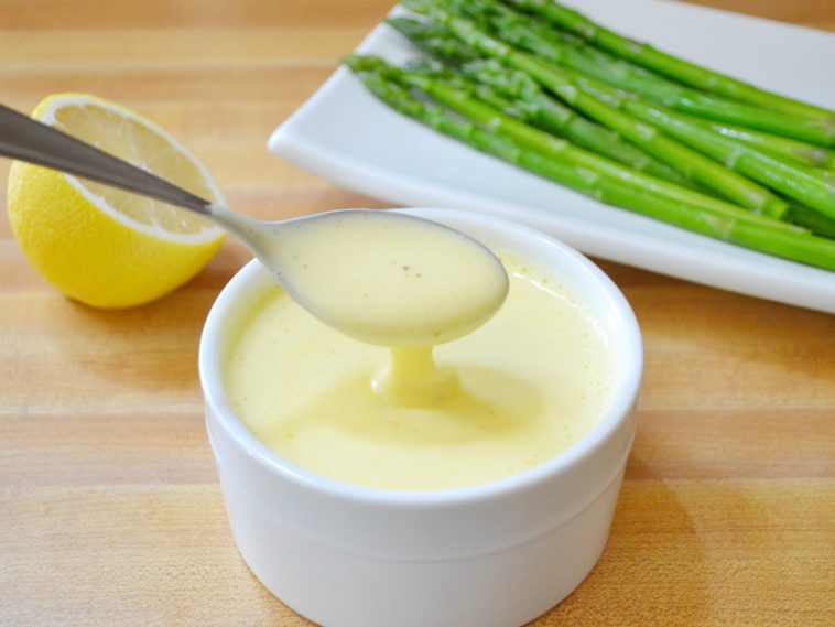 Do you serve hollandaise sauce warm?