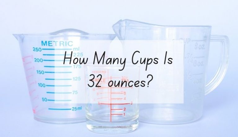 does-4-cups-equal-32-ounces