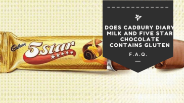 Does Cadbury chocolate contain gluten?