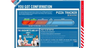 Does Domino's track drivers?