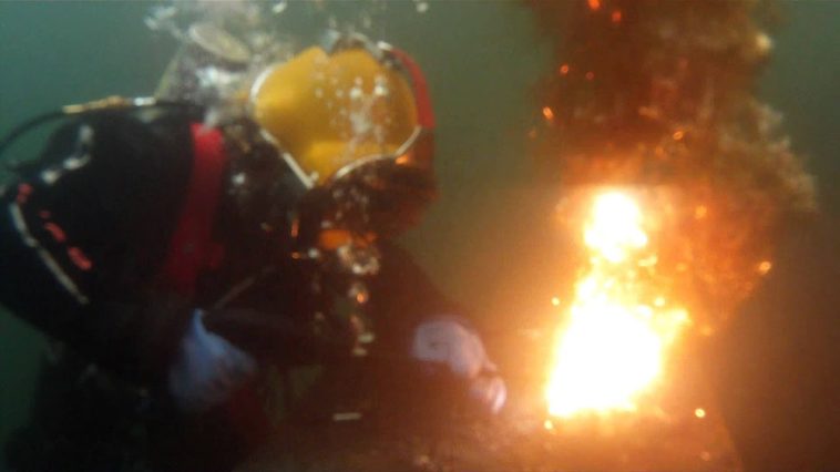 Does Greek fire burn underwater?