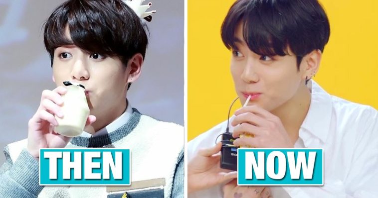Does Jungkook love banana milk?