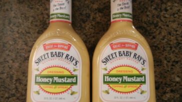 Does Sweet Baby Rays have mustard?
