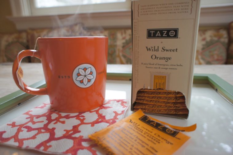 Does Tazo wild sweet orange tea have calories?