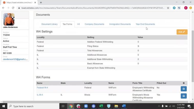 Does Toast do Payroll?