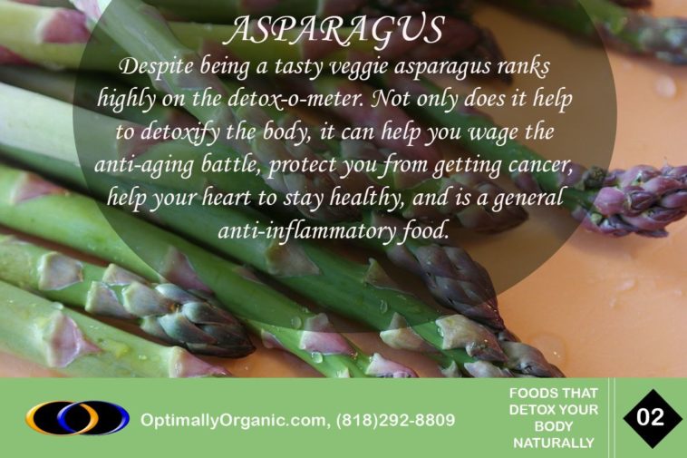 Does eating asparagus detoxify your body?