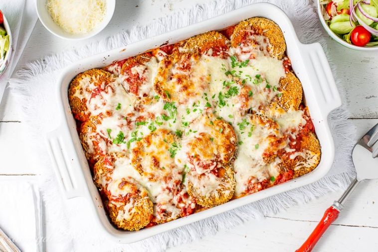 Does eggplant parmesan reheat well?