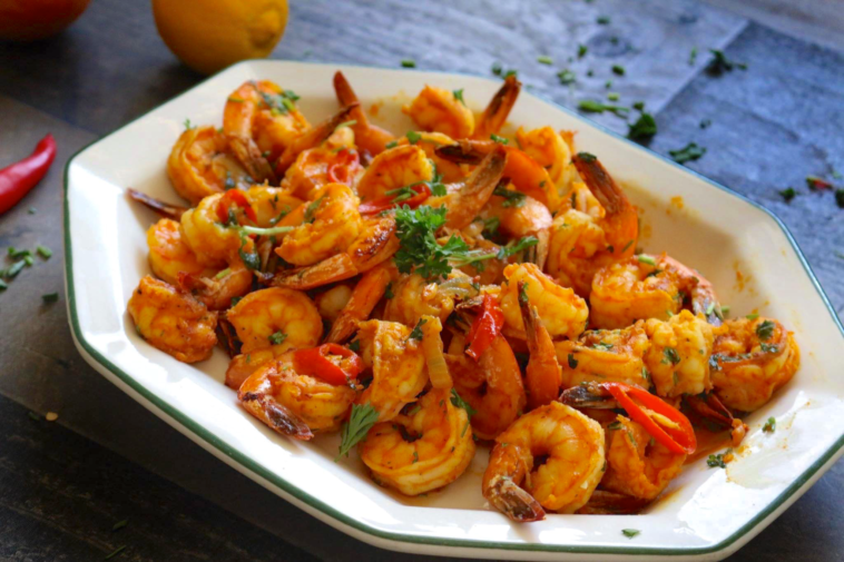 Does lemon cook shrimp?