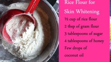 Does rice powder really whiten skin?