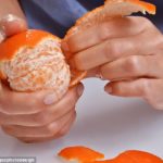 Does rolling an orange make it easier to peel?