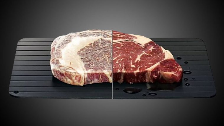 Does salt water thaw meat faster?