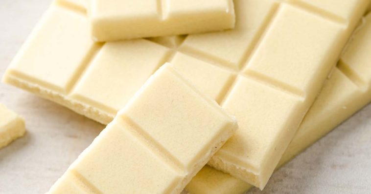 Does white chocolate have a lot of sugar?