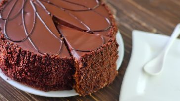 Receita de bolo de brigadeiro fácil
