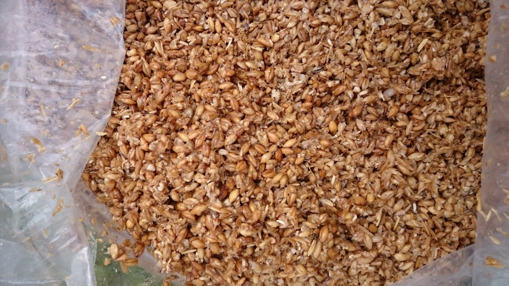 How do you crush grains without a mill?