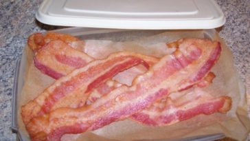 How bad is pre-cooked bacon?