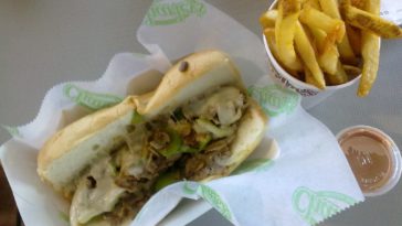 How big is a charleys small sub?