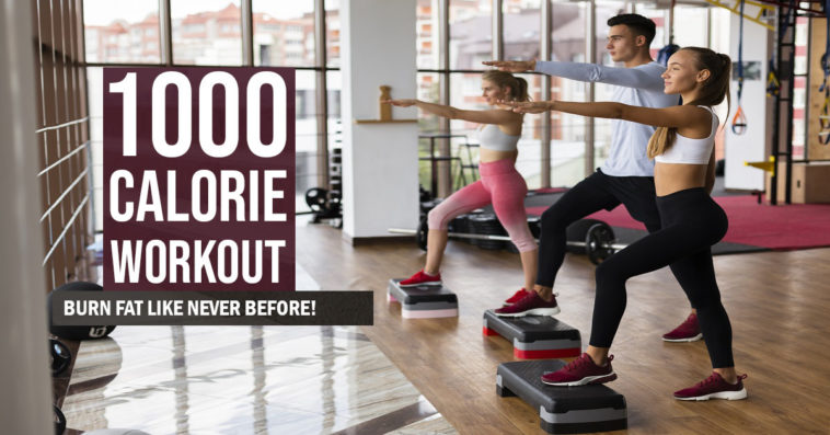 How can I burn 1000 calories a day?