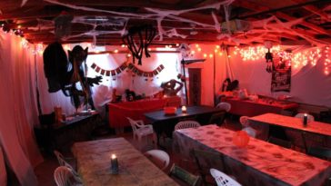 How can I have a cheap Halloween party?