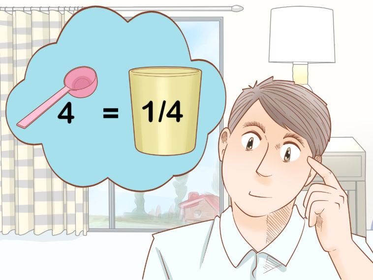 How can I measure a cup without a measuring tool?