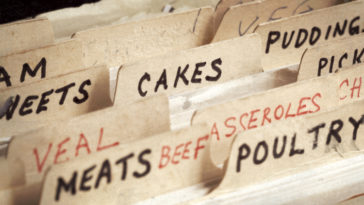 How can I save old recipes?