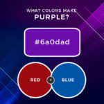 How can we make purple Colour?
