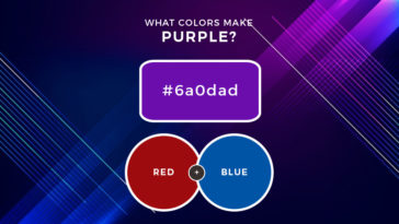 How can we make purple Colour?