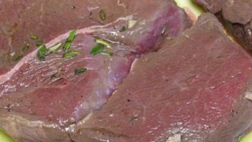 How can you tell if marinated meat is good?