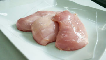 How can you tell if raw chicken is spoiled?