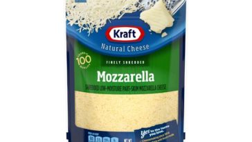 How can you tell if shredded mozzarella is bad?