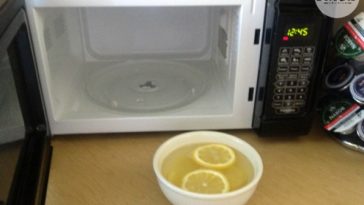 How do I clean my microwave without vinegar or lemon?