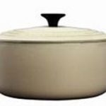 How do I get brown stains off my Le Creuset?