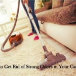 How do I get rid of the smell in my blender?