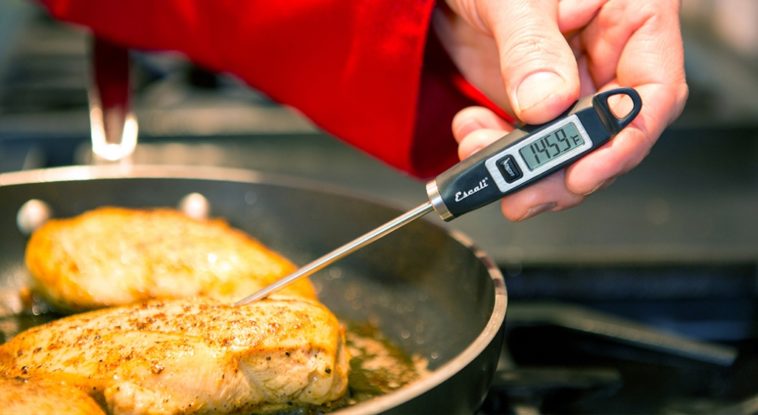 How do I know the food I cooked is safe to eat?