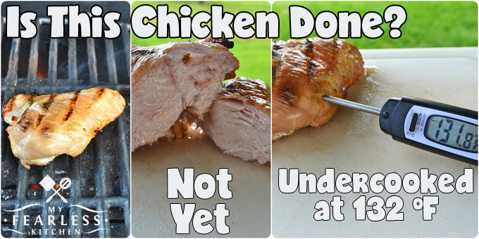 How do I know when my fried chicken is done?