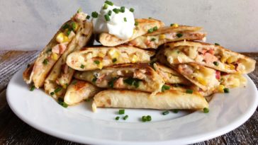 How do I make crispy quesadillas?