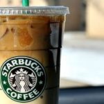 How do I order a healthy Caramel Macchiato from Starbucks?