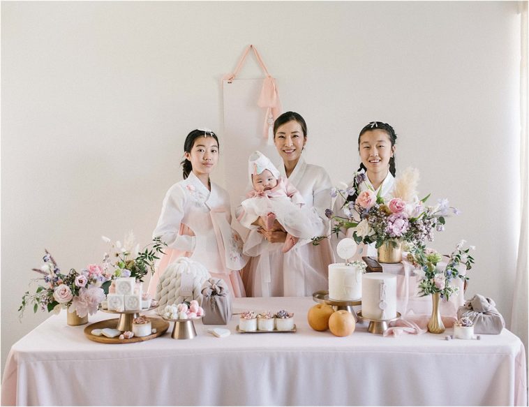 How do Koreans celebrate 100 days babies?