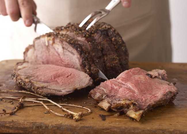 How do restaurants keep prime rib warm?