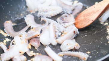 How do you Cook squid without making it rubbery?