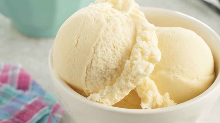 How do you add flavor to vanilla ice cream?