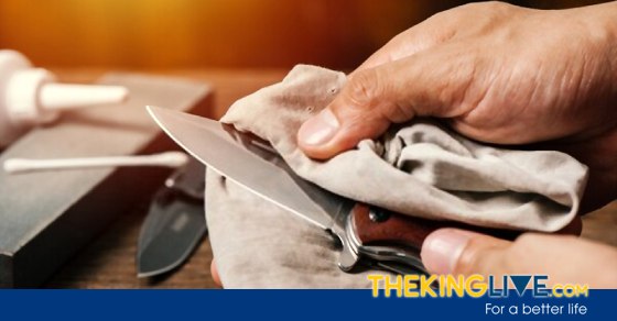 How do you clean a knife roll?