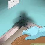 How do you clean mold off wooden cookies?