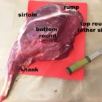 How do you cook a whole deer hind quarter?