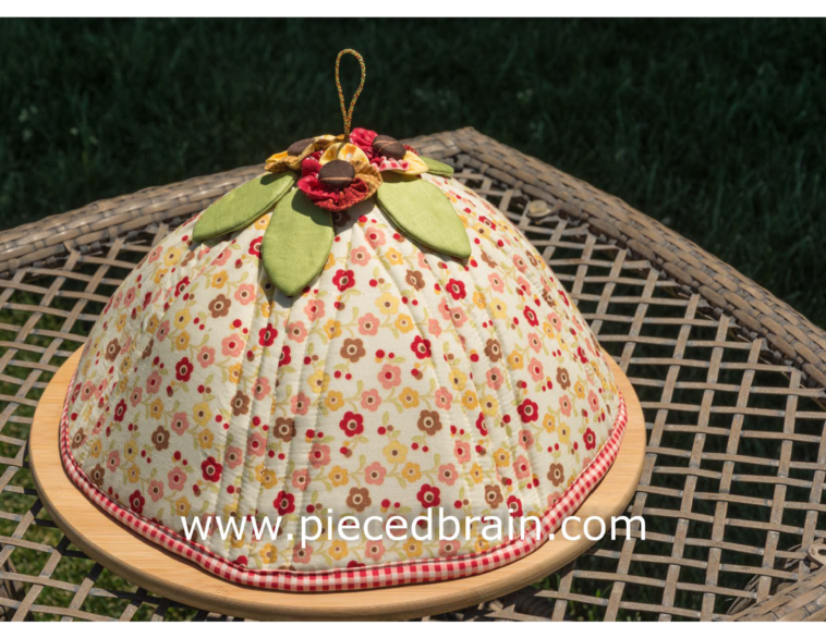 How do you cover a cake without dome?