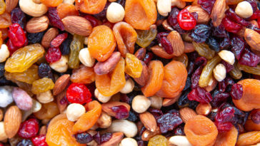 How do you crush dried fruit?