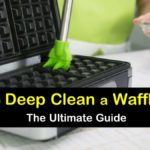How do you deep clean a waffle iron?