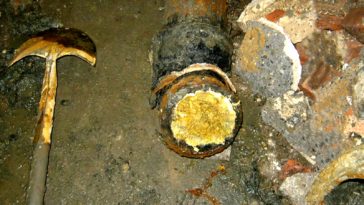 How do you dissolve hardened grease?