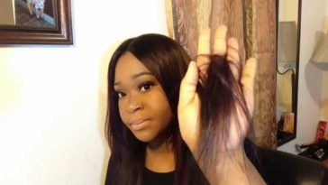 How do you dye your hair with eggplant?