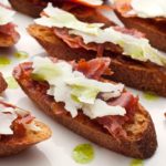 How do you eat a serrano ham?